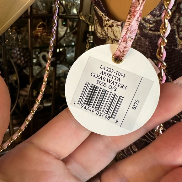 NWT LoveShackFancy Arietta Clear Waters Sunglasses - Picture 8 of 12